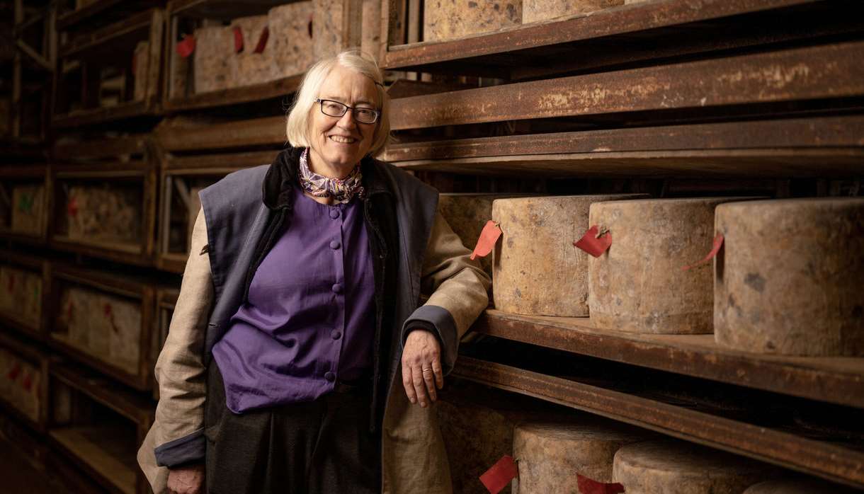 Cheese Making demonstration with Mary Quicke