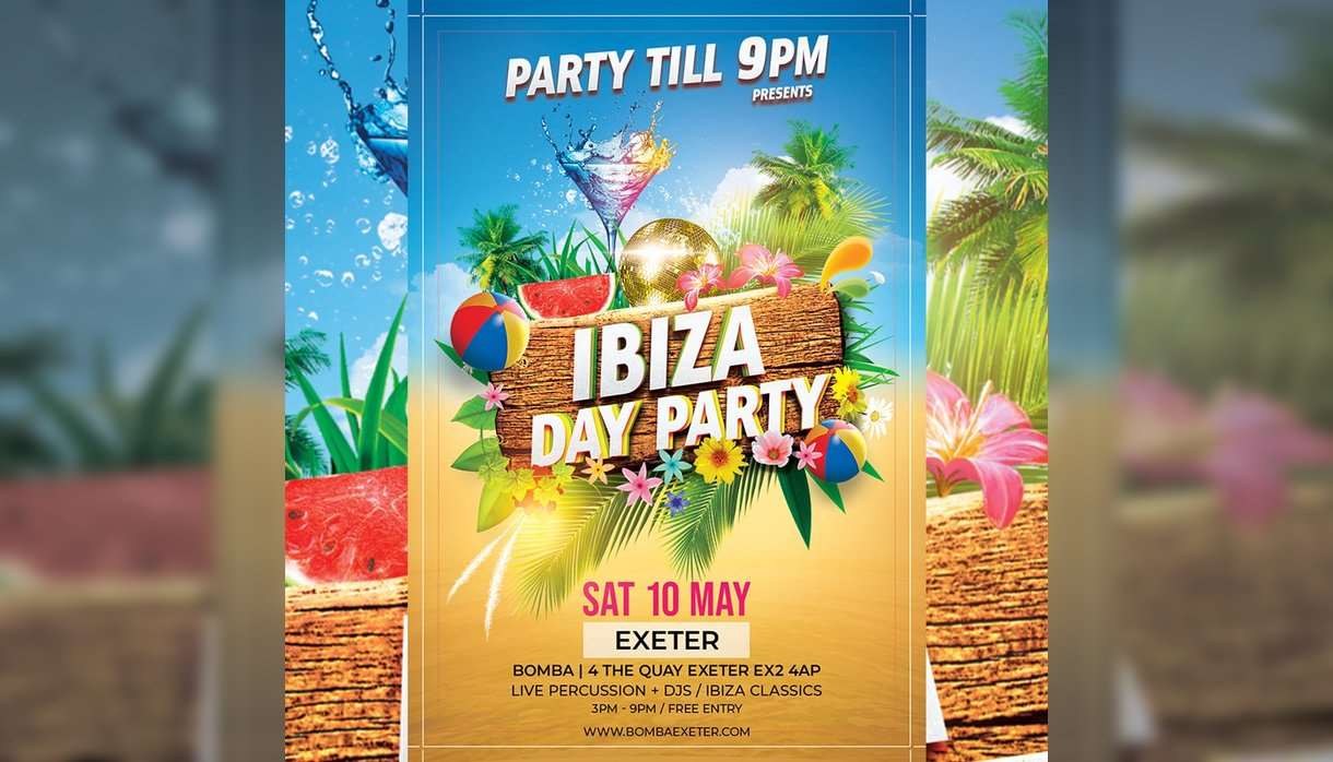 Party Till  - Ibiza Day Party - Live Sax + Drums