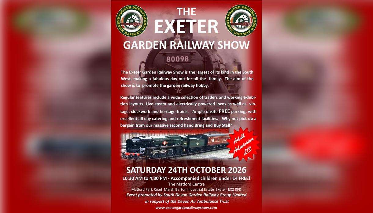 Exeter Garden Railway Show
