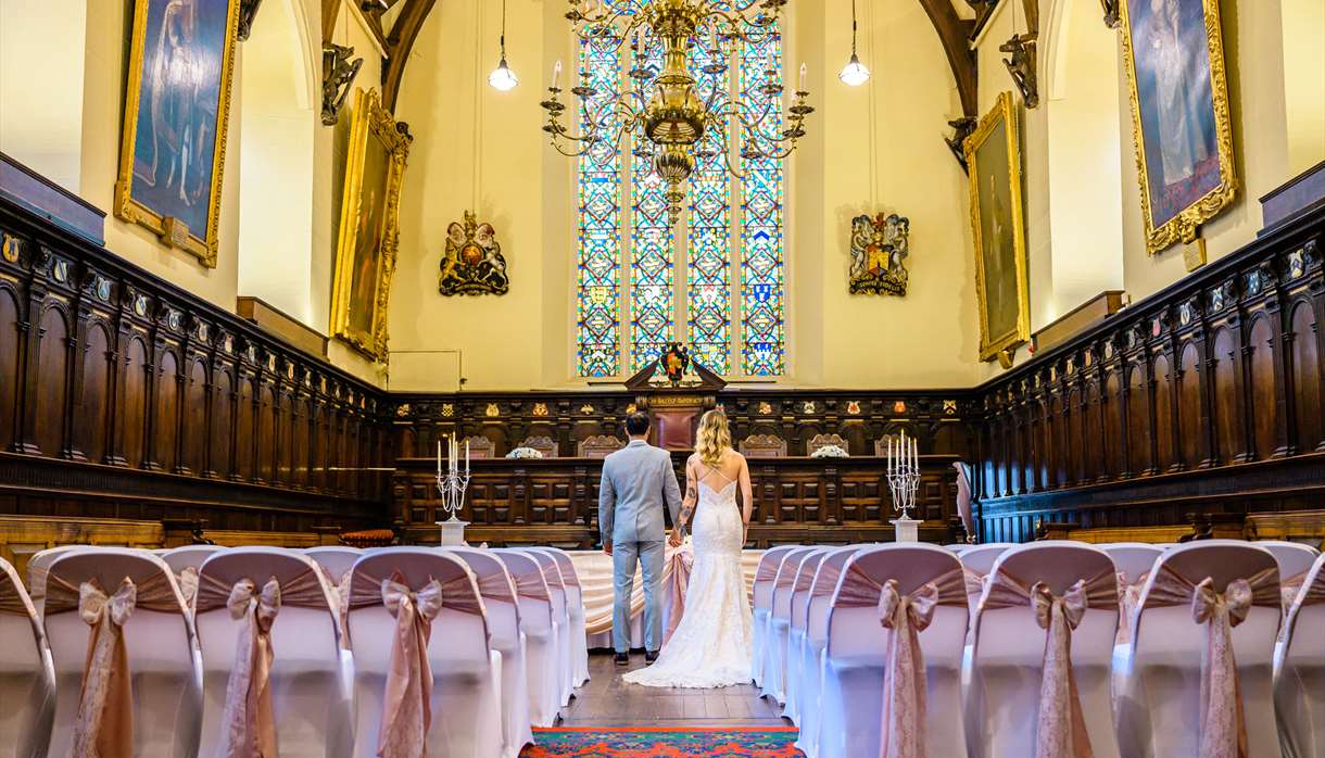 Weddings at Exeter Historic Guildhall