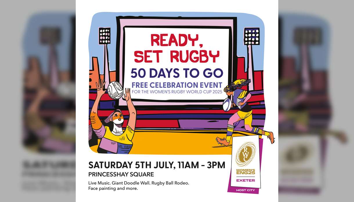 Celebrate 50 Days to Go Until the Women’s Rugby World Cup with “Ready Set Rugby” at Princesshay