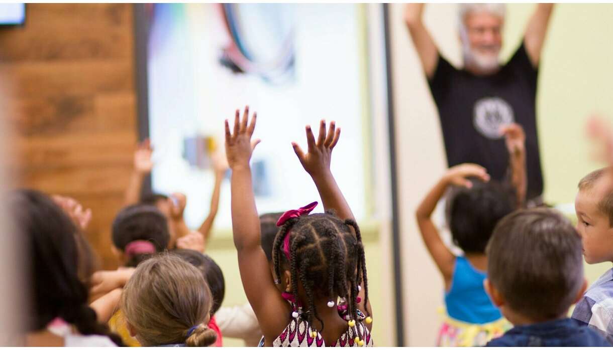 A childrens activity session