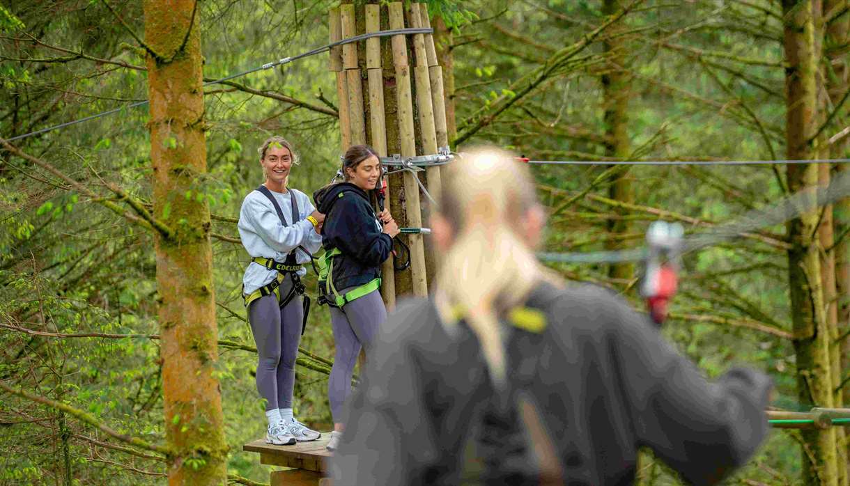 May half term at Go Ape Haldon