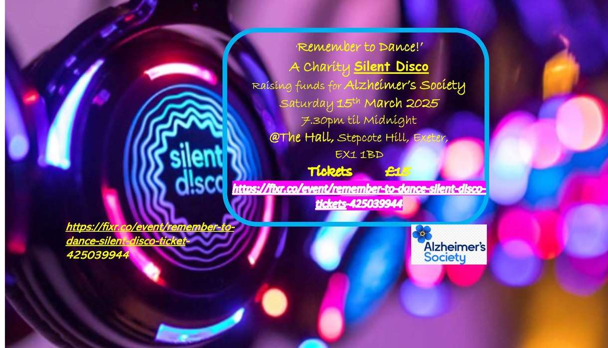 Remember to Dance Charity Silent Disco