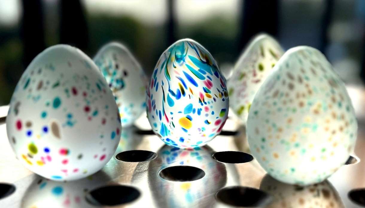 Glass Easter Egg Workshops at House of Marbles