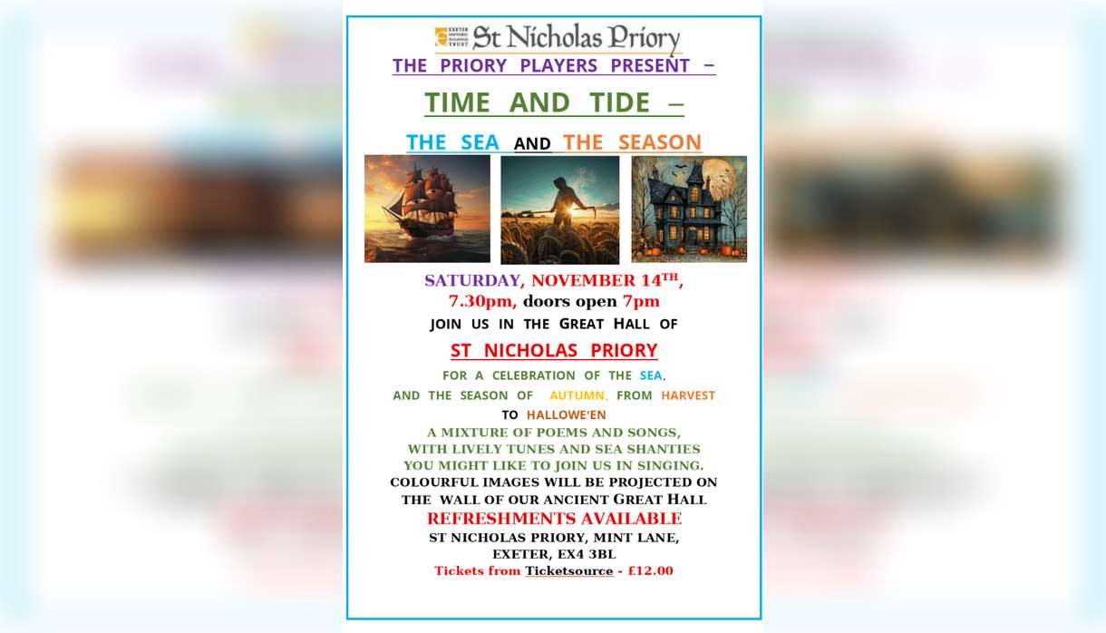 Time and Tide - the Sea and the Season