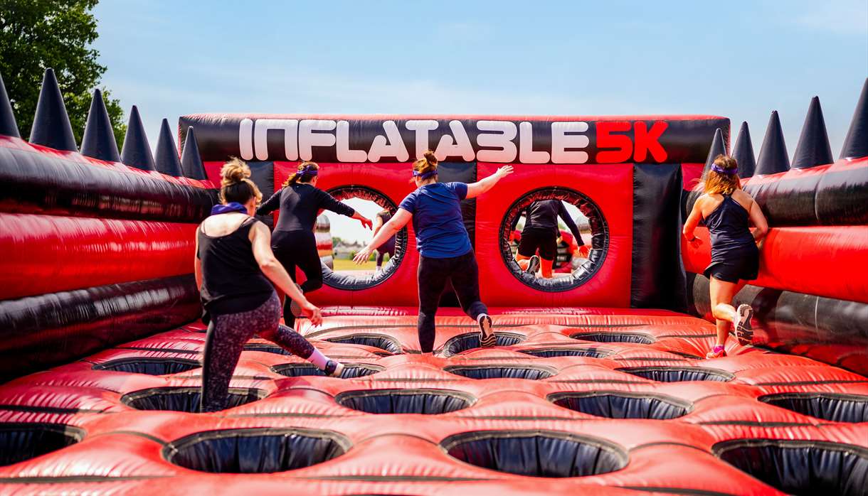 The Inflatable 5k at Westpoint Exeter