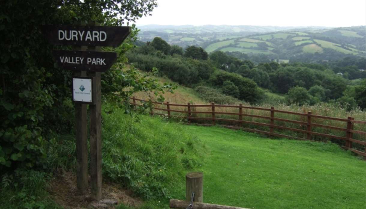 Duryard Valley Park Entrance