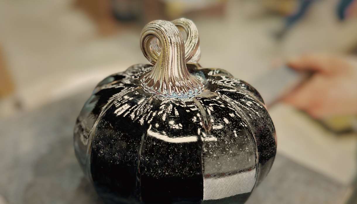 Halloween Glass Pumpkin Making Workshop