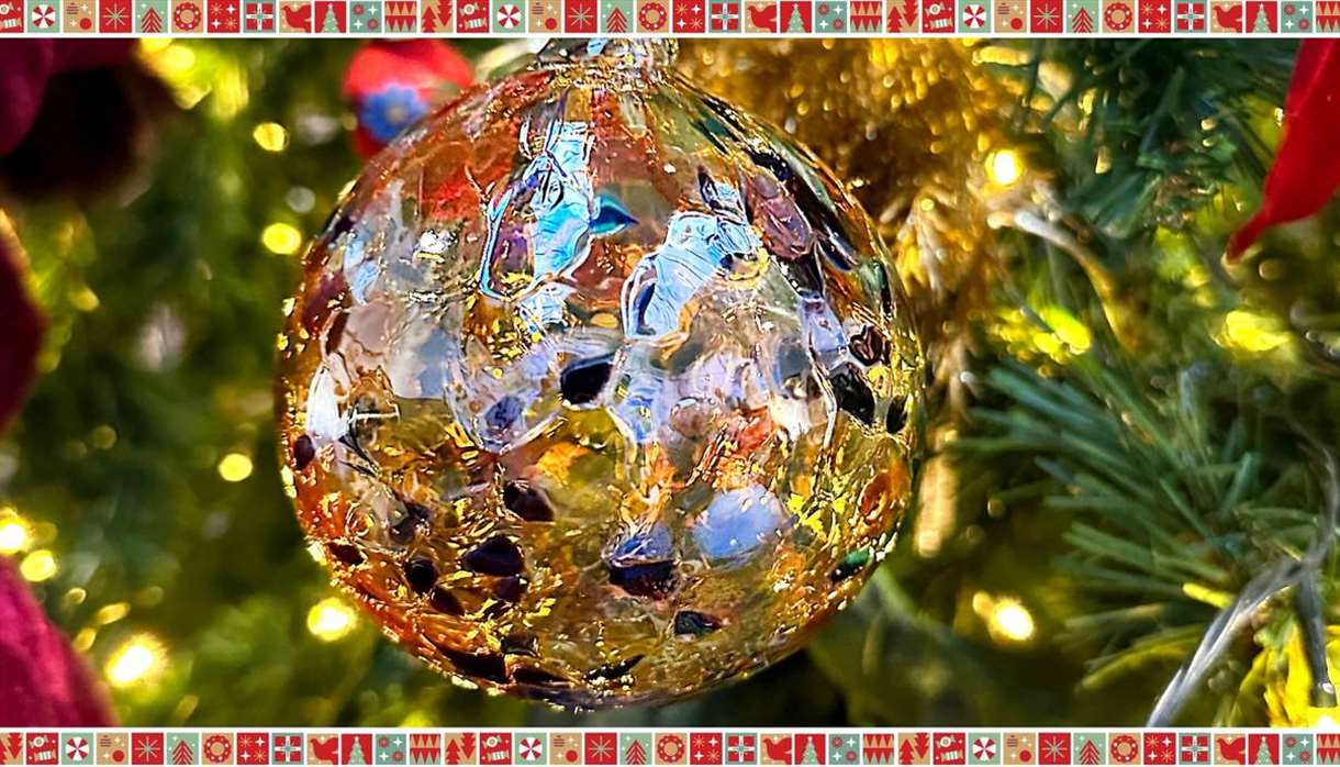 Christmas Glass Bauble Making at House of Marbles