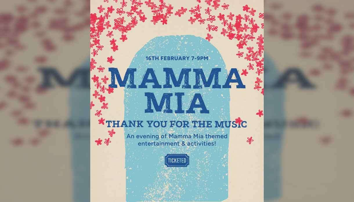 Thank You For The Music - Mamma Mia Themed Evening