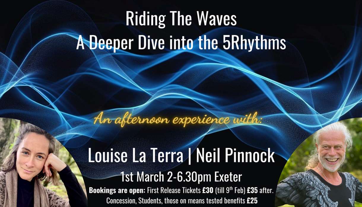 'Riding The Waves -  A Deeper Dive into the 5Rhythms'