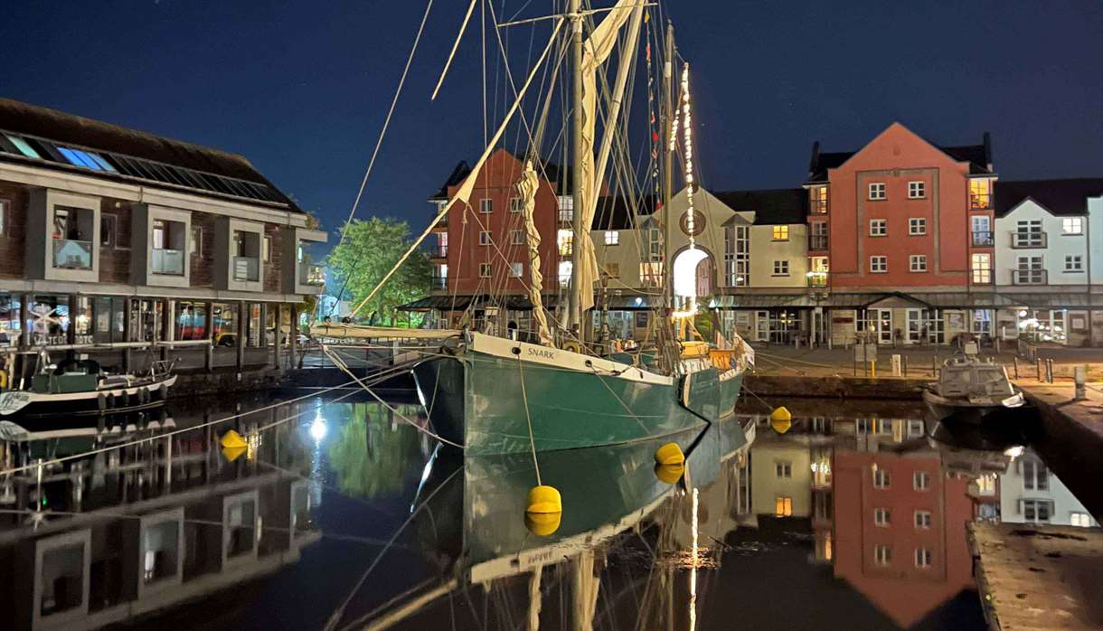 The SNARK, Exeter Canal Basin