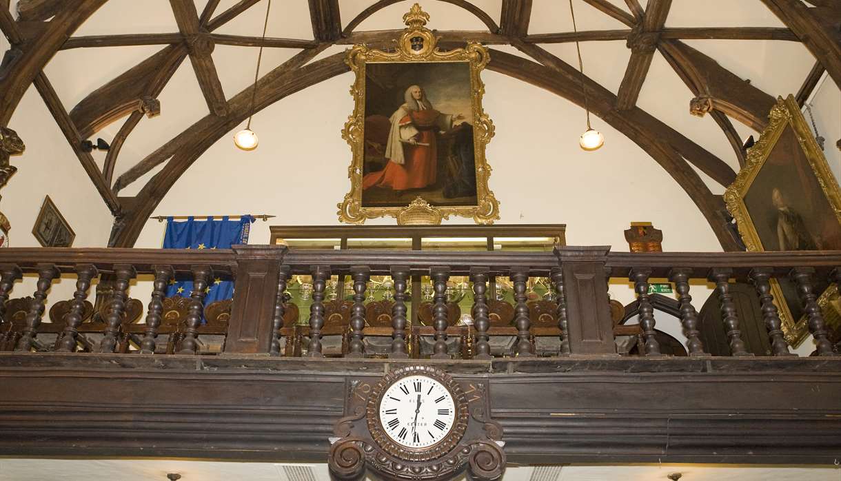 Exeter Guildhall interior