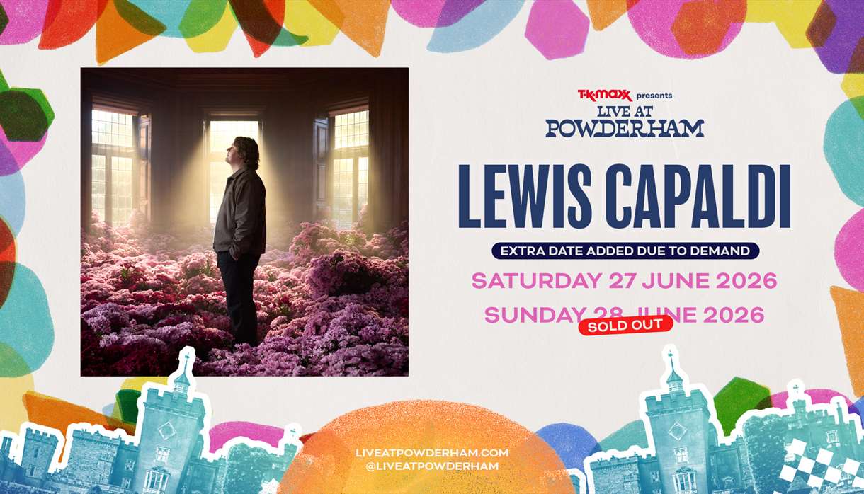 Lewis Capaldi at Powderham