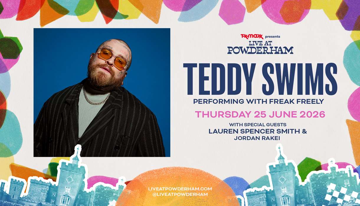 Teddy Swims at Powderham