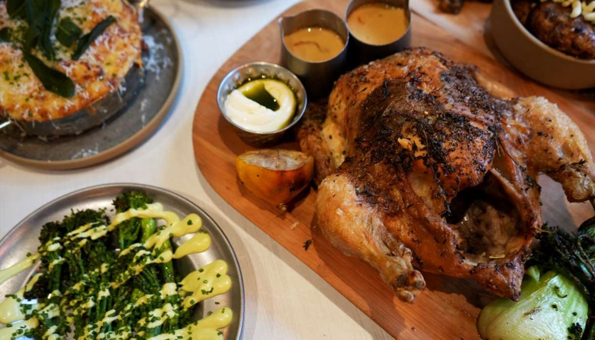 Feasting Sunday roast menu