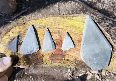 Arrow head necklace workshop
