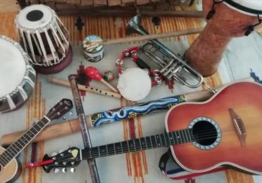 Musical Moments Together - workshop for adults with learning disabilities
