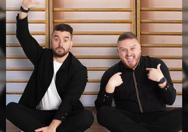 Two Mr P's in a Podcast Live