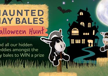 Haunted Hay Bales Halloween Hunt