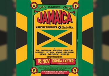 Jamaica Hurricane Fundraiser w/ Shelter Box Bomba Exeter