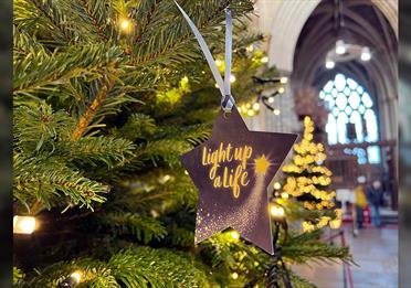 Hospiscare's Light Up A Life At Exeter Cathedral
