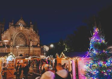 Exeter Canal Cruise & Cathedral Christmas Market