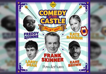 Cobra presents Comedy at the Castle with Frank Skinner