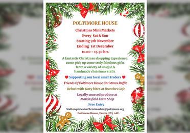 Poltimore House Mini Christmas Market