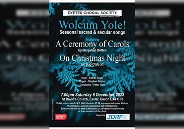 Britten's A Ceremony of Carols and Bob Chilcott's On Christmas Night