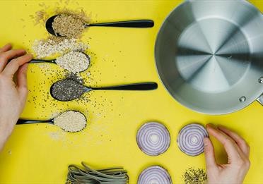Cooking pot and ingredients