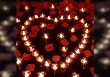 Valentine's Piano by Candlelight