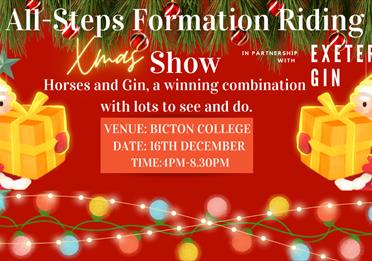The All-Steps Formation Riding Christmas Show