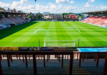 St James Park, home of Exeter City Football Club