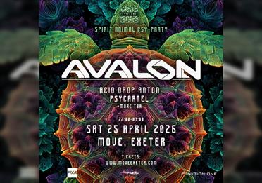 Tesselate Psy-Trance Presents: Avalon Move Exeter