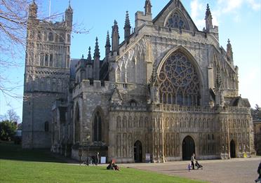 Exeter Cathedral-photo supplied by Sarah Firth DCC