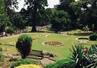 Some of Exeter City gardens