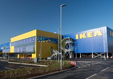Exterior of Ikea