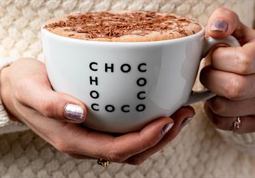 Hot chocolate at Chococo