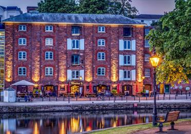 On the Waterfront, Exeter - taken from across the Quay