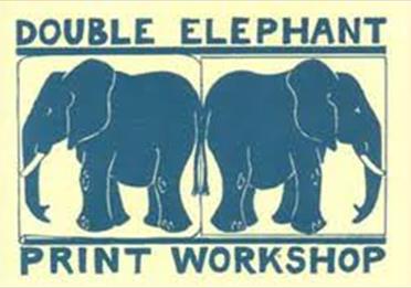 Double Elephant Print Workshop logo