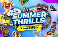 Summer thrills at Crealy Theme Park