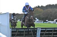 Racing at Exeter Racecourse