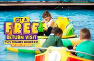 Free return visit to Crealy Theme Park this summer.