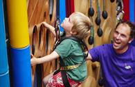 Young children welcome at Clip ‘n Climb