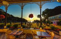 Early morning at Langstone Cliff Hotel