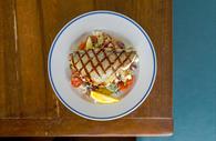 Seabream Greek Salad at Rockfish