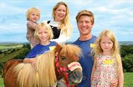 Family day out at Pennywell Farm