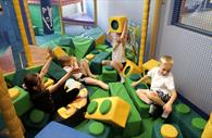 Soft play area at St Sidwell's Point Leisure Centre
